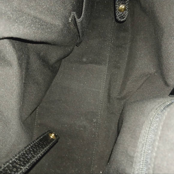 GUCCI Auth Sherry Canvas & Leather Shoulder Bag Tote EUC - Picture 11 of 17